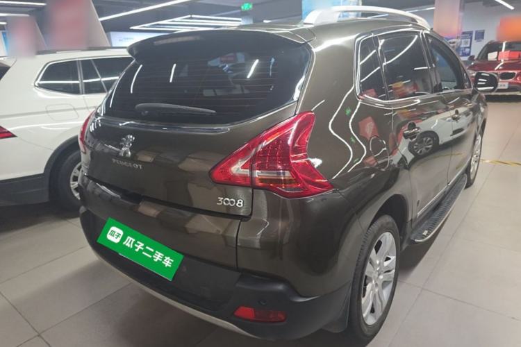 Used Peugeot 3008 2015 2.0L Automatic Trend Edition Rear Right 45 Deg