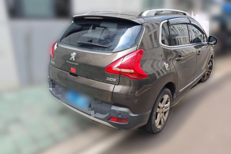 Used Peugeot 3008 2015 2.0L Automatic Trend Edition Rear Right 45 Deg