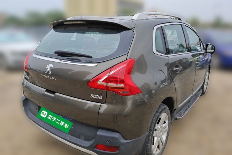 Used Peugeot 3008 2015 2.0L Automatic Classic Edition Rear Right 45 Deg