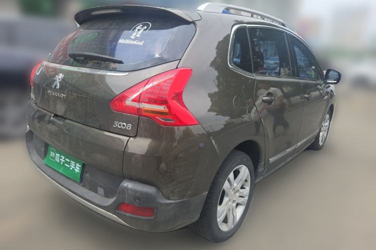 Used Peugeot 3008 2015 2.0L Automatic Trend Edition Rear Right 45 Deg