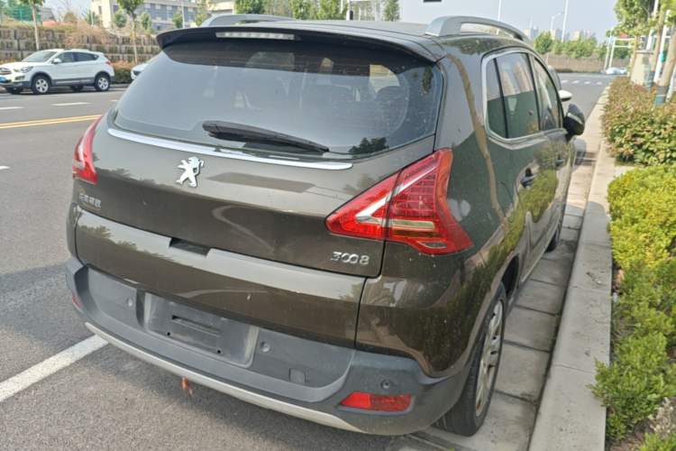 Used Peugeot 3008 2015 2.0L Automatic Trend Edition Rear Right 45 Deg