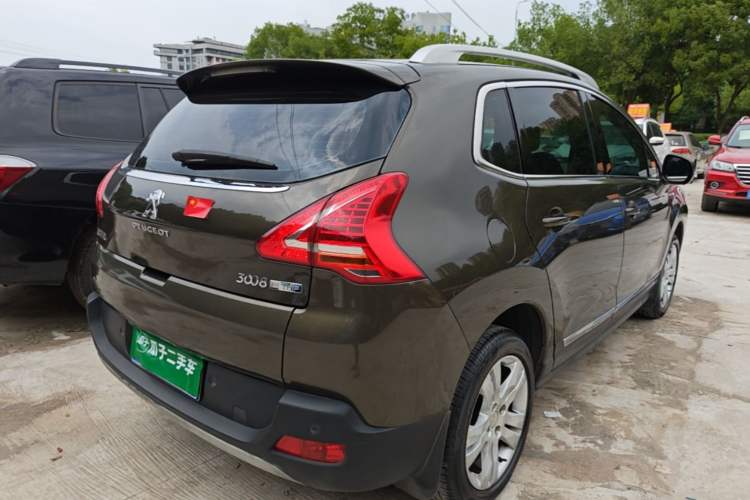 Used Peugeot 3008 2015 1.6THP Automatic Trend Edition Rear Right 45 Deg