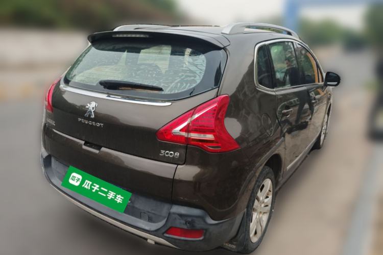 Used Peugeot 3008 2015 2.0L Automatic Classic Edition Rear Right 45 Deg