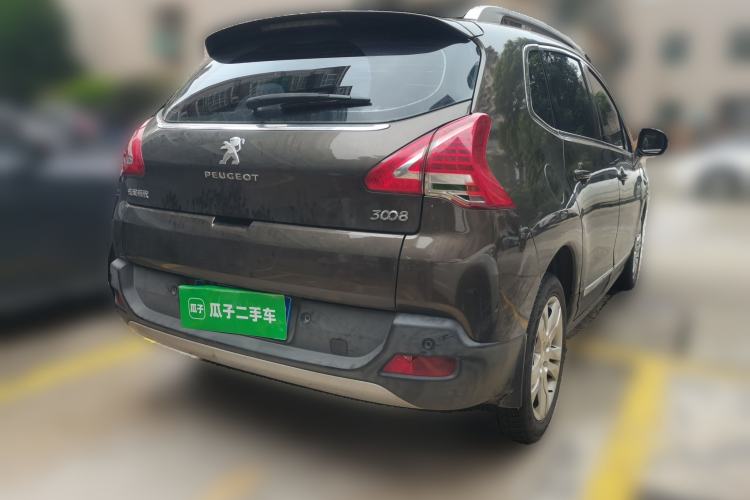 Used Peugeot 3008 2015 2.0L Manual Classic Edition Rear Right 45 Deg
