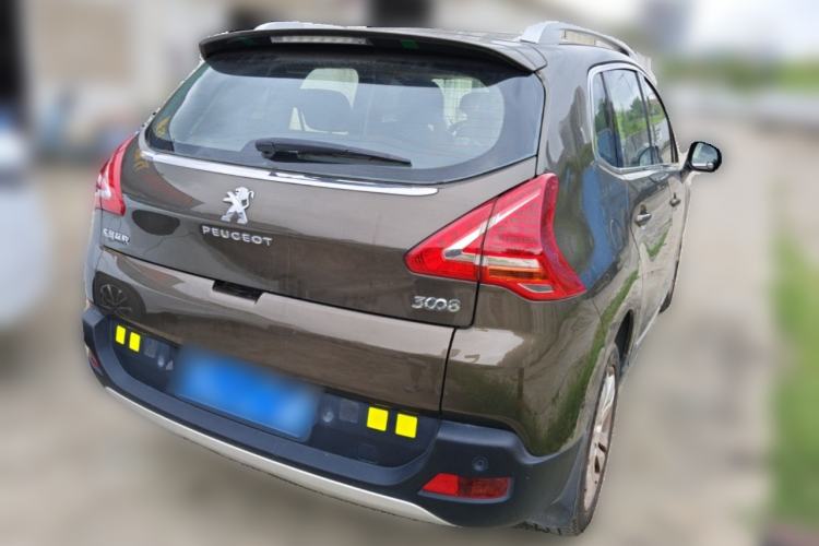Used Peugeot 3008 2015 2.0L Automatic Classic Edition Rear Right 45 Deg