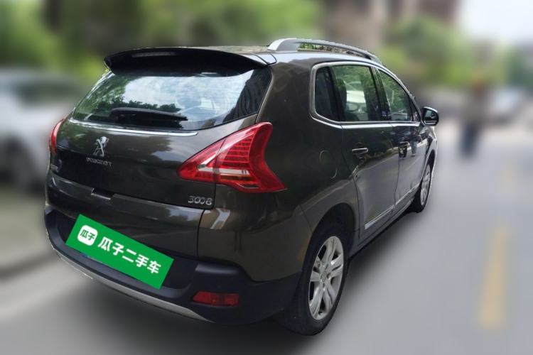Used Peugeot 3008 2015 2.0L Manual Classic Edition Rear Right 45 Deg