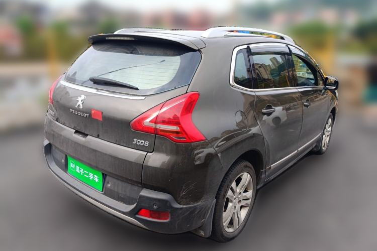 Used Peugeot 3008 2015 2.0L Manual Classic Edition Rear Right 45 Deg