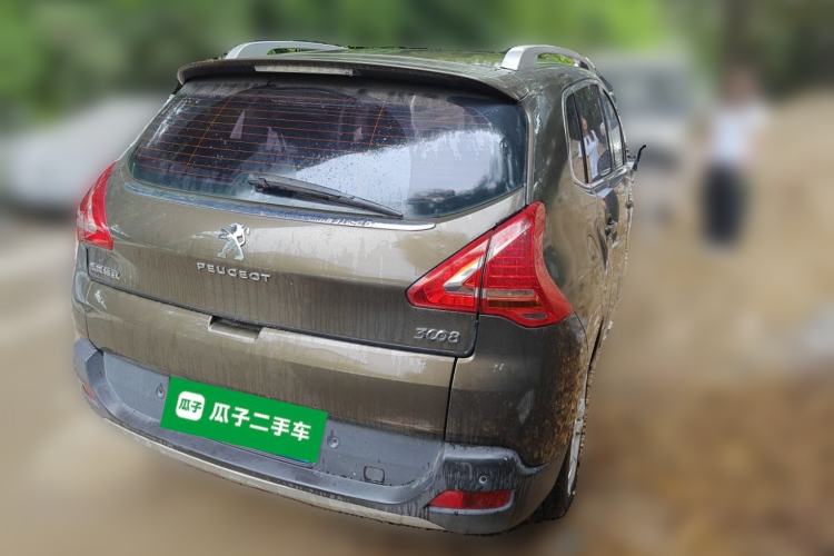Used Peugeot 3008 2015 2.0L Automatic Trend Edition Rear Right 45 Deg