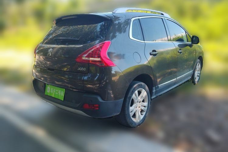 Used Peugeot 3008 2015 2.0L Automatic Classic Edition Rear Right 45 Deg