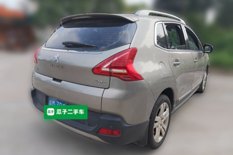 Used Peugeot 3008 2015 2.0L Automatic Trend Edition Rear Right 45 Deg
