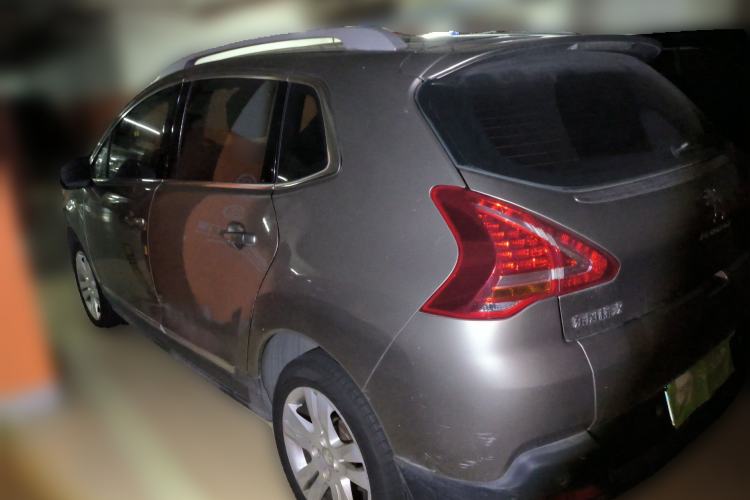 Used Peugeot 3008 2015 2.0L Automatic Trend Edition Rear Left 45 Deg