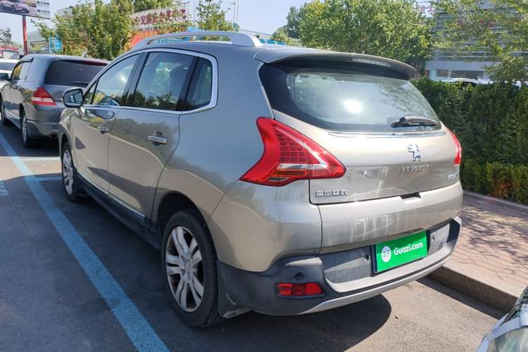 Used Peugeot 3008 2015 1.6THP Automatic Prestige Edition Rear Left 45 Deg