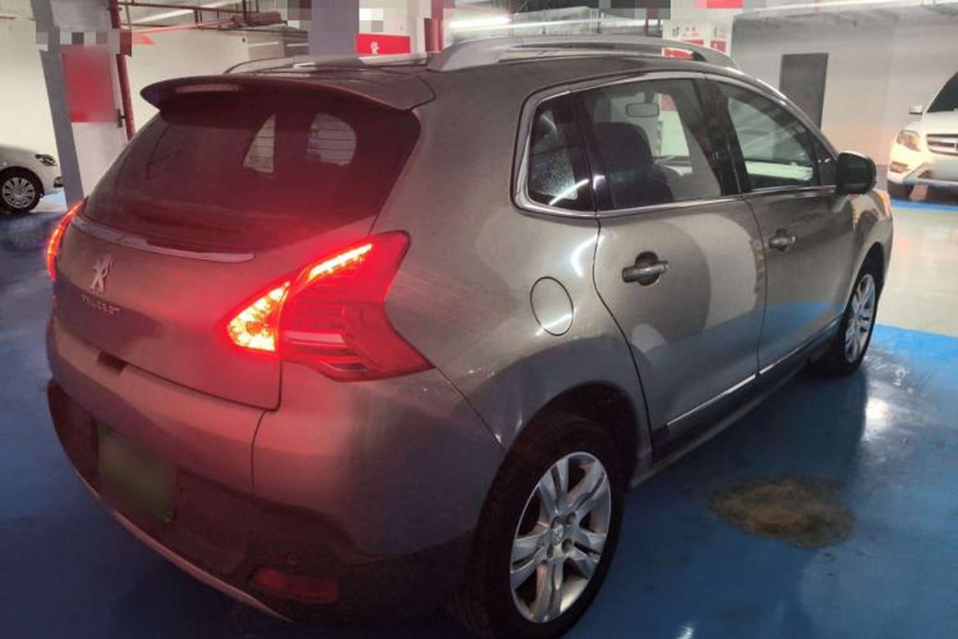 Used Peugeot 3008 2015 2.0L Automatic Trend Edition Rear Right 45 Deg
