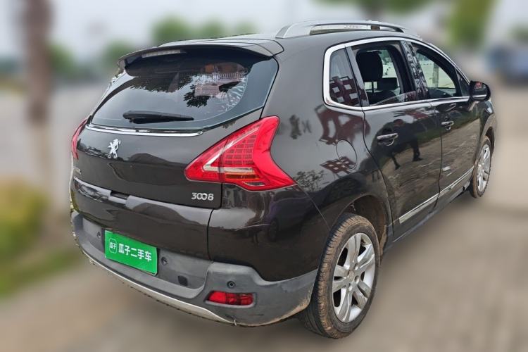Used Peugeot 3008 2015 2.0L Manual Classic Edition Rear Right 45 Deg