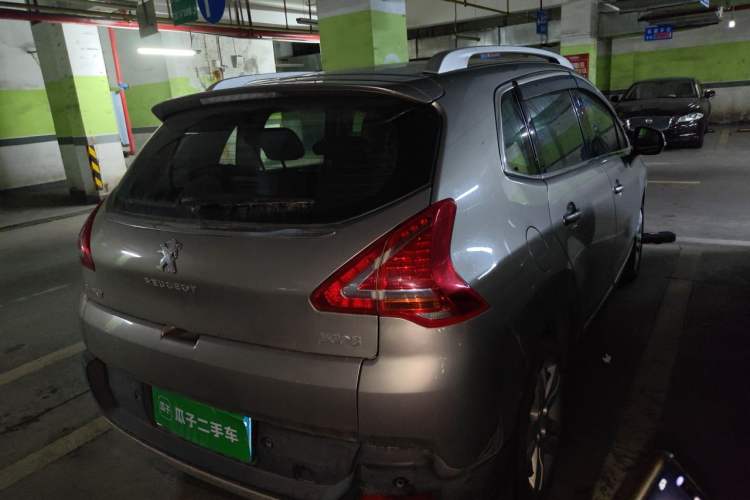 Used Peugeot 3008 2015 2.0L Automatic Trend Edition Rear Right 45 Deg