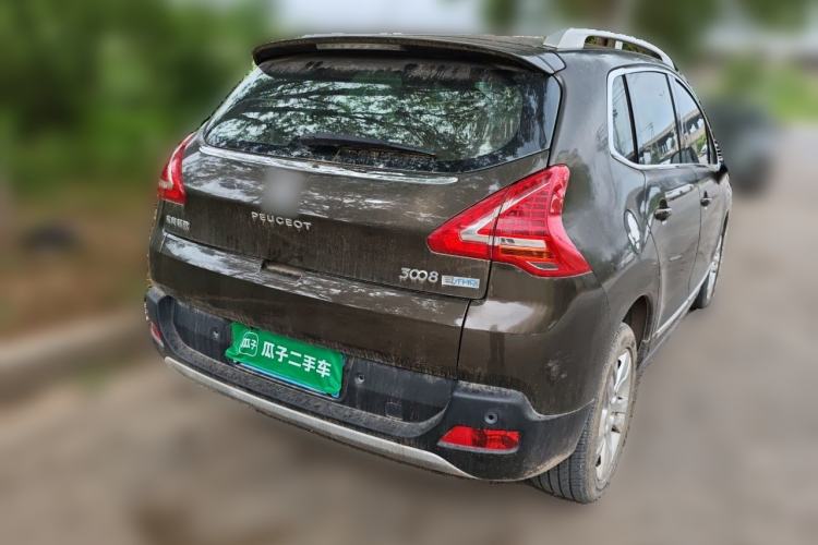 Used Peugeot 3008 2015 1.6THP Automatic Classic Edition Rear Right 45 Deg