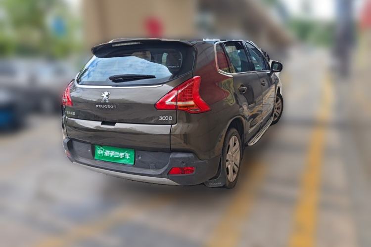 Used Peugeot 3008 2015 2.0L Automatic Trend Edition Rear Right 45 Deg