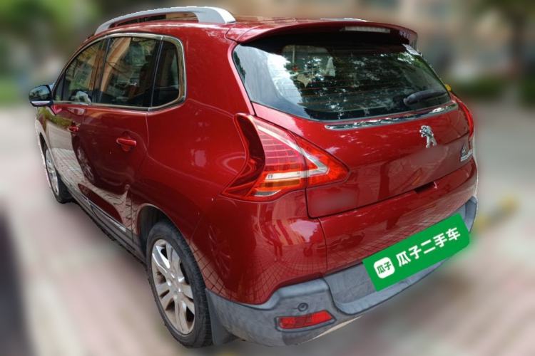 Used Peugeot 3008 2015 2.0L Automatic Classic Edition Rear Left 45 Deg