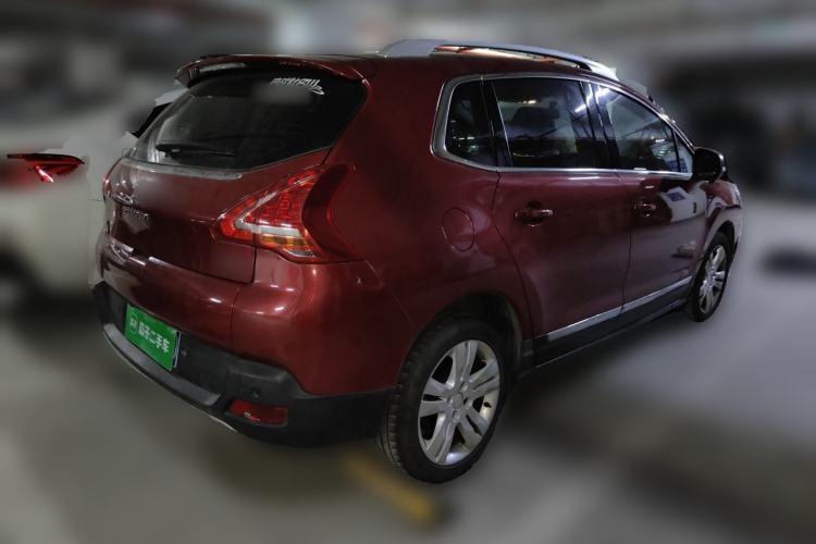 Used Peugeot 3008 2015 2.0L Automatic Trend Edition Rear Right 45 Deg