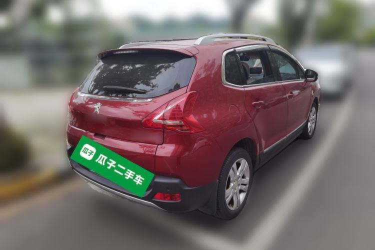 Used Peugeot 3008 2015 1.6THP Automatic Classic Edition Rear Right 45 Deg