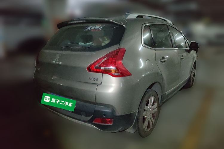 Used Peugeot 3008 2015 2.0L Automatic Trend Edition Rear Right 45 Deg