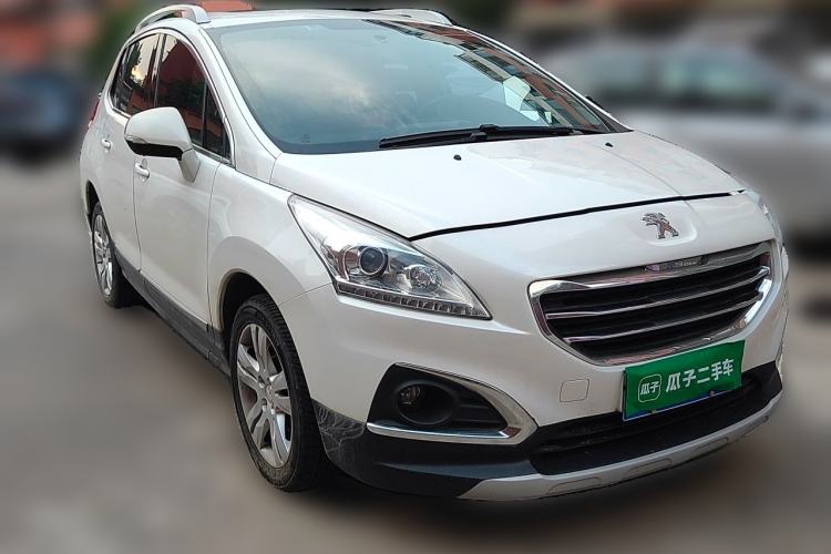 Used Peugeot 3008 2015 2.0L Automatic Trend Edition Front Right 45 Deg
