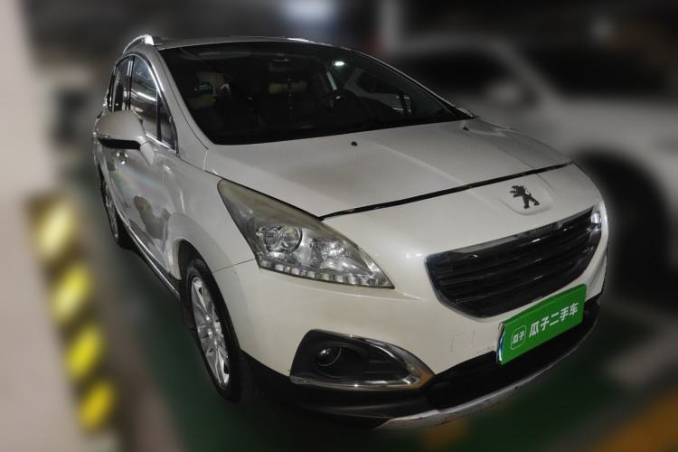 Used Peugeot 3008 2015 2.0L Automatic Trend Edition Front Right 45 Deg