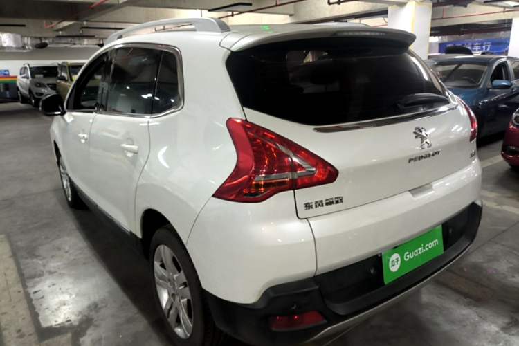Used Peugeot 3008 2015 2.0L Automatic Trend Edition Rear Left 45 Deg