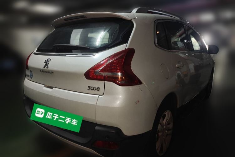 Used Peugeot 3008 2015 2.0L Automatic Trend Edition Rear Right 45 Deg