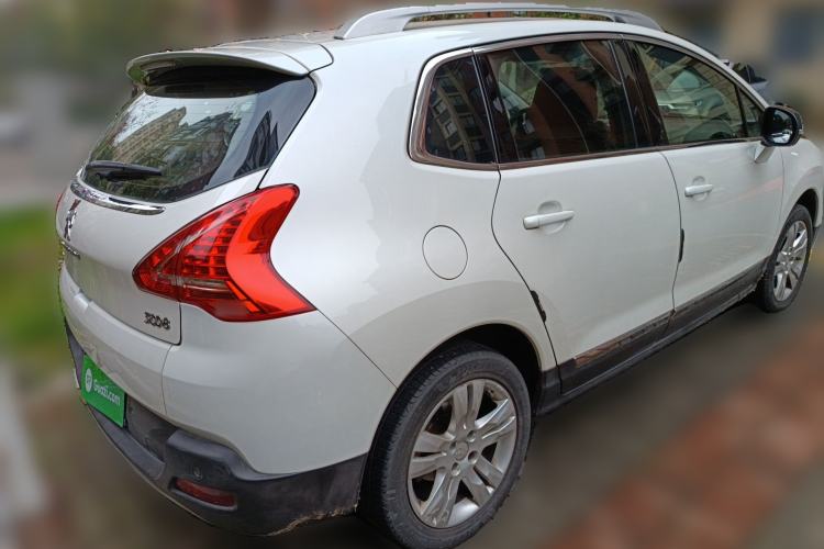 Used Peugeot 3008 2015 2.0L Manual Classic Edition Rear Right 45 Deg