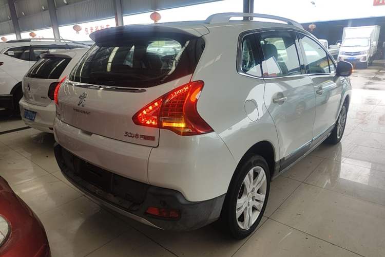 Used Peugeot 3008 2015 1.6THP Automatic Classic Edition Rear Right 45 Deg