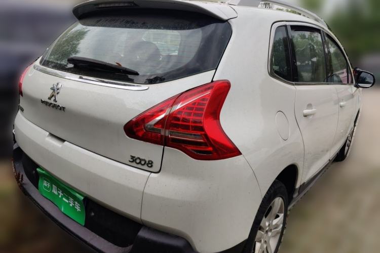 Used Peugeot 3008 2015 2.0L Automatic Classic Edition Rear Right 45 Deg