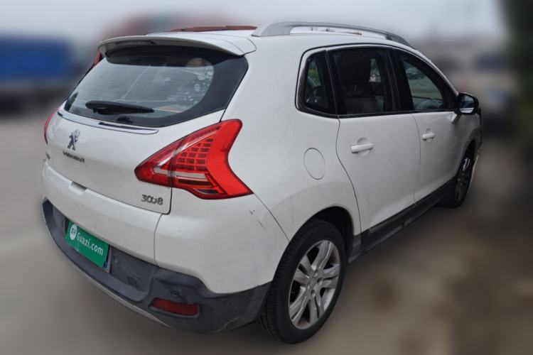 Used Peugeot 3008 2015 2.0L Automatic Classic Edition Rear Right 45 Deg