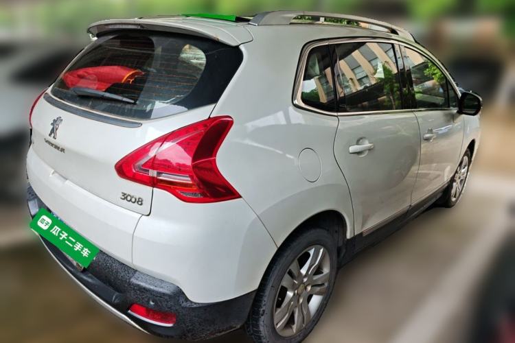 Used Peugeot 3008 2015 2.0L Automatic Classic Edition Rear Right 45 Deg