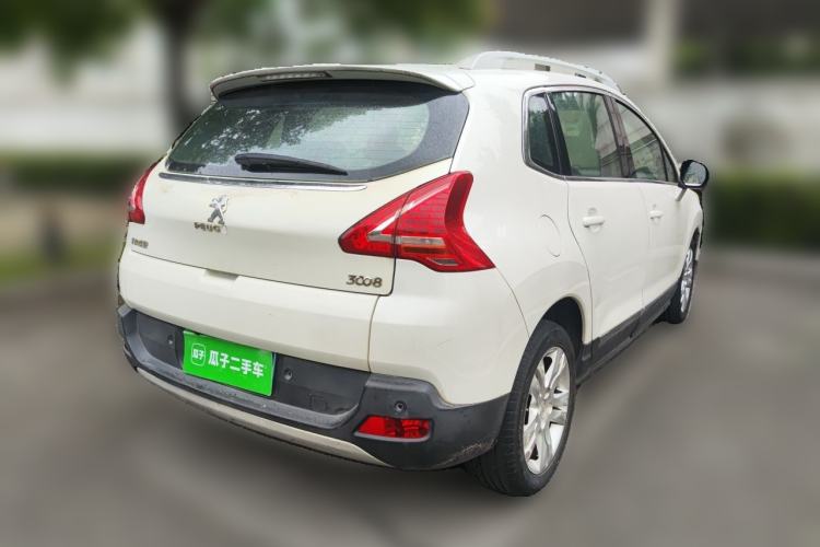 Used Peugeot 3008 2015 2.0L Automatic Classic Edition Rear Right 45 Deg