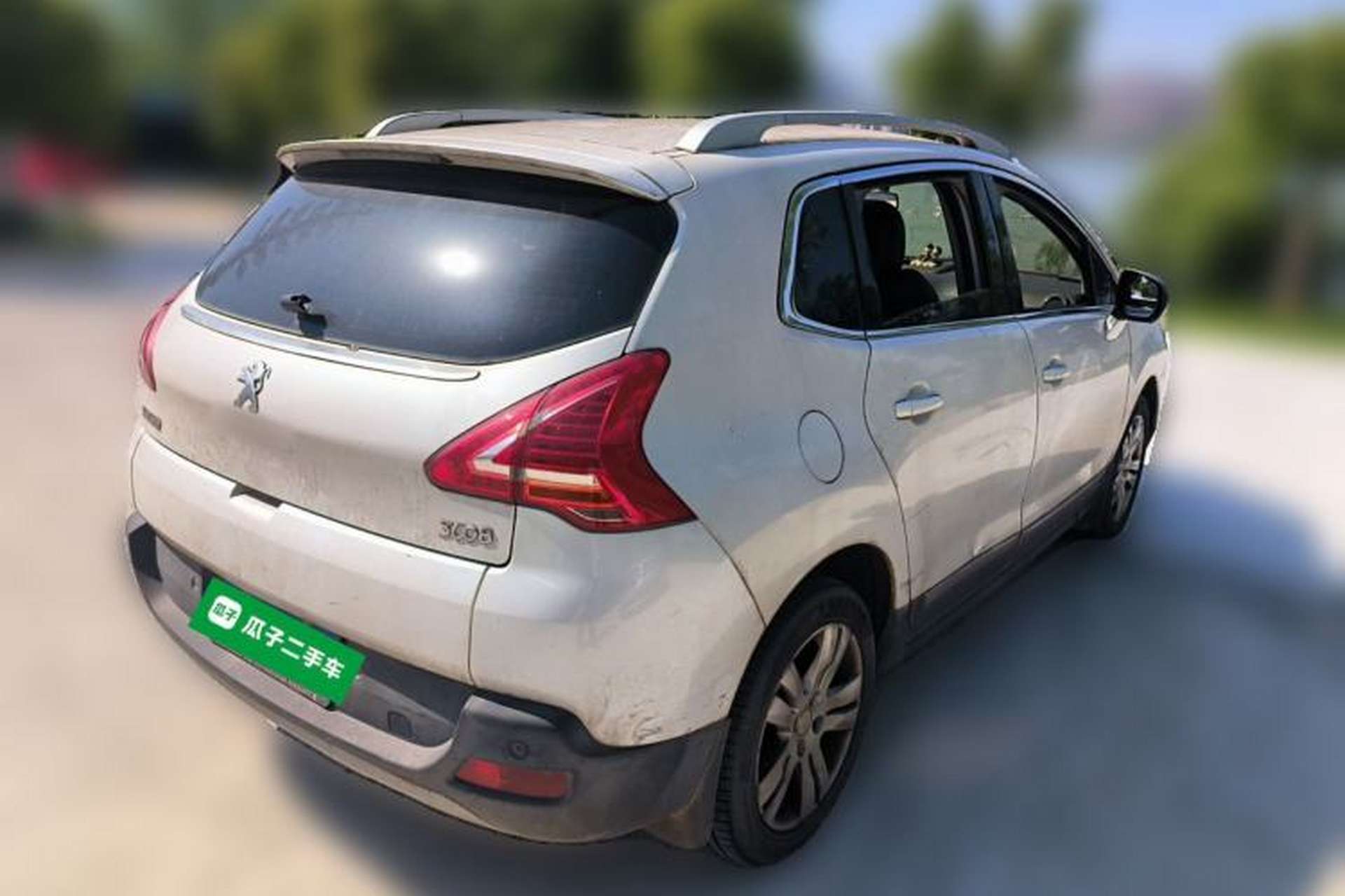 Used Peugeot 3008 2015 2.0L Automatic Trend Edition Rear Right 45 Deg