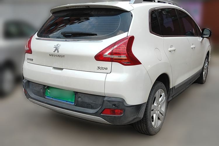 Used Peugeot 3008 2015 2.0L Automatic Trend Edition Rear Right 45 Deg