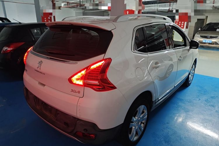 Used Peugeot 3008 2015 2.0L Automatic Classic Edition Rear Right 45 Deg