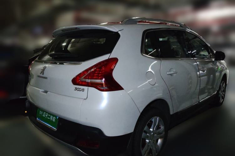 Used Peugeot 3008 2015 2.0L Automatic Trend Edition Rear Right 45 Deg