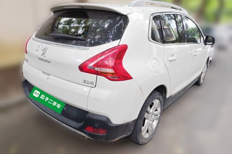 Used Peugeot 3008 2015 2.0L Automatic Trend Edition Rear Right 45 Deg