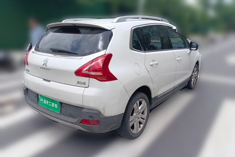 Used Peugeot 3008 2015 2.0L Automatic Trend Edition Rear Right 45 Deg