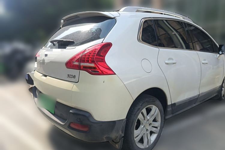 Used Peugeot 3008 2015 2.0L Automatic Trend Edition Rear Right 45 Deg