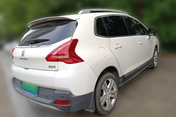 Used Peugeot 3008 2015 2.0L Automatic Trend Edition Rear Right 45 Deg