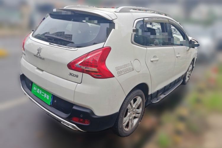 Used Peugeot 3008 2015 2.0L Automatic Classic Edition Rear Right 45 Deg