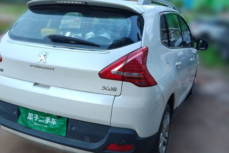 Used Peugeot 3008 2015 2.0L Automatic Classic Edition Rear Right 45 Deg