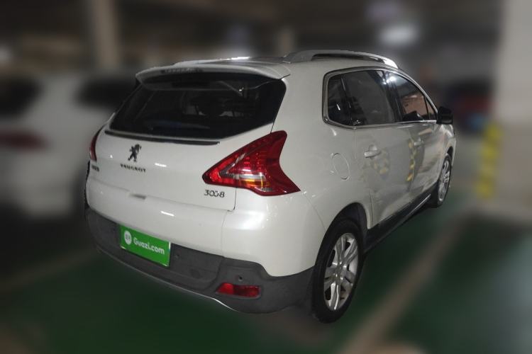 Used Peugeot 3008 2015 2.0L Automatic Trend Edition Rear Right 45 Deg