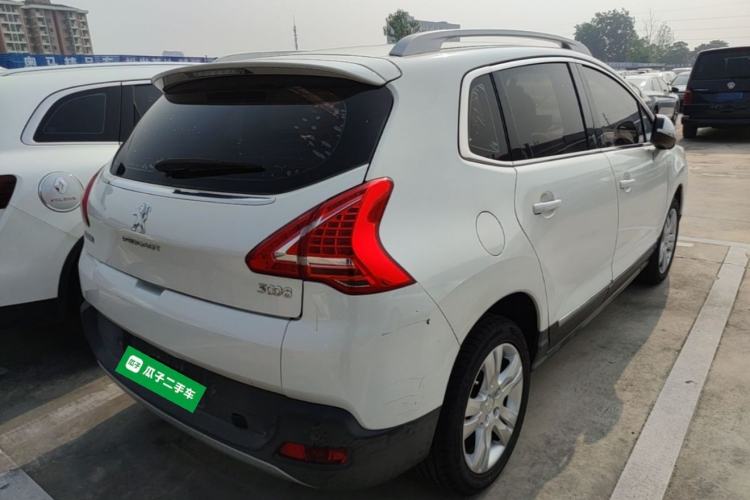 Used Peugeot 3008 2015 1.6THP Automatic Classic Edition Rear Right 45 Deg
