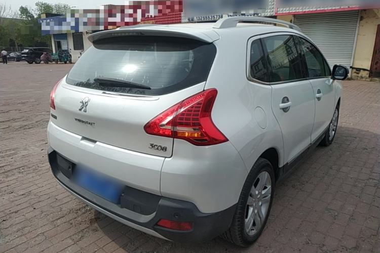 Used Peugeot 3008 2015 2.0L Automatic Classic Edition Rear Right 45 Deg