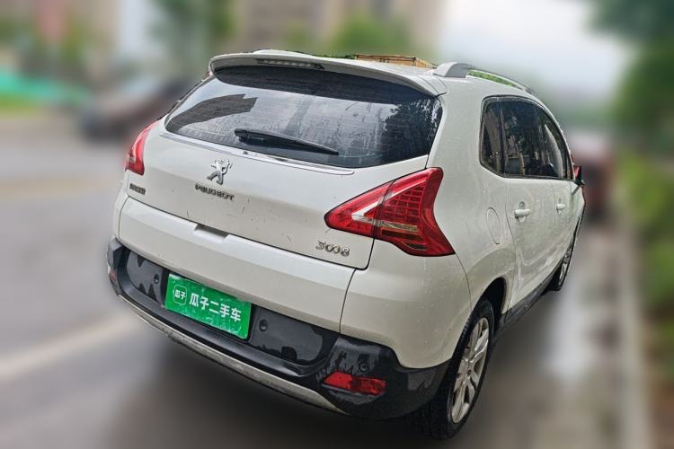 Used Peugeot 3008 2015 2.0L Automatic Trend Edition Rear Right 45 Deg