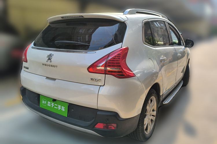 Used Peugeot 3008 2015 2.0L Automatic Classic Edition Rear Right 45 Deg